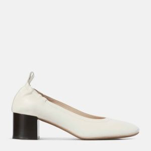 Everlane Day Heel Bone Stacked - Size 8 Womens